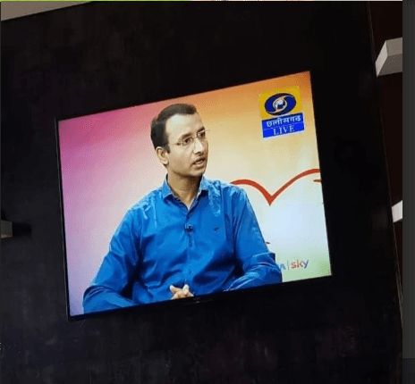 Featured on DD Raipur podcast